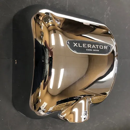 REPLACEMENT COVER (only) Excel XL-C XLerator - POLISHED CHROME on ZINC ALLOY (Part Ref. XL 1 / Stock# 1065)