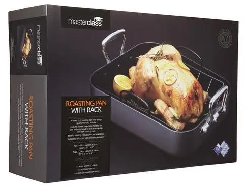 Roasting Pan w/rack - KCMCHROAST36