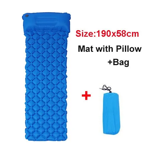 Rooxin Camping Mat Inflatable Mattress for Sleeping Pad Waterproof Cushion Mattress in Tent Air Bed