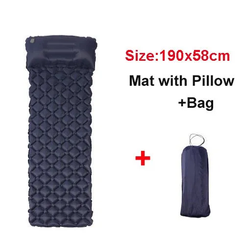 Rooxin Camping Mat Inflatable Mattress for Sleeping Pad Waterproof Cushion Mattress in Tent Air Bed