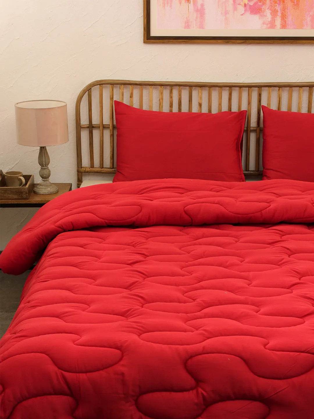 Rugmini Red Comforter