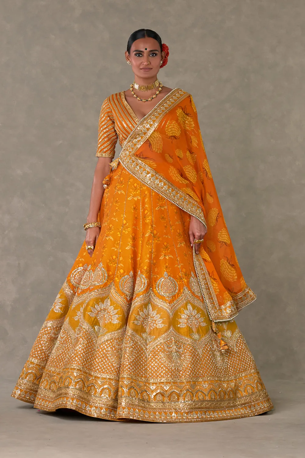 Rust Narangi-Bagh Lehenga
Regular Price