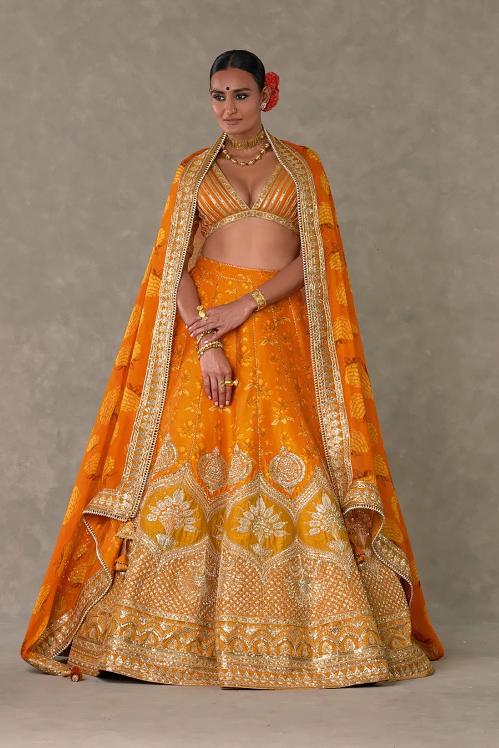 Rust Narangi-Bagh Lehenga
Regular Price