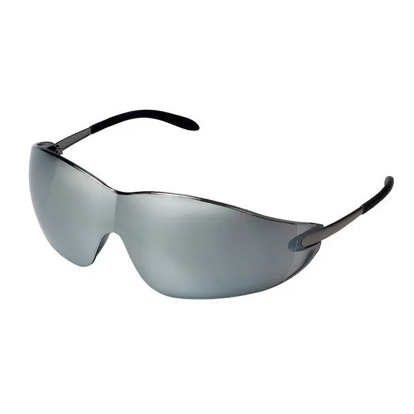 S2117 MCR Safety S21 Series Safety Glasses, Silver Mirror Lens