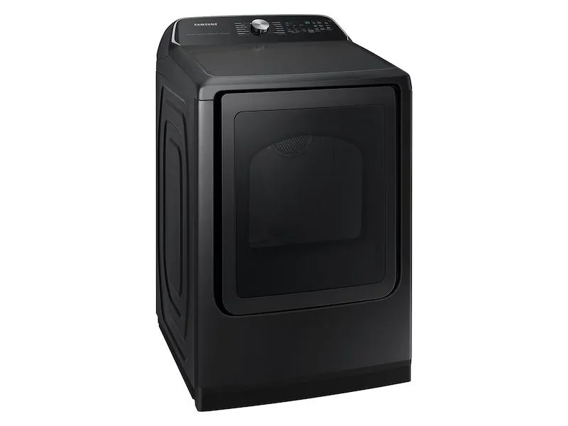 Samsung DVE55CG7100VA3 7.4 cu. ft. Smart Electric Dryer with Steam Sanitize  in Brushed Black