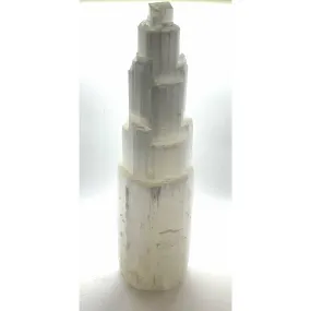 Selenite Tower Lamps