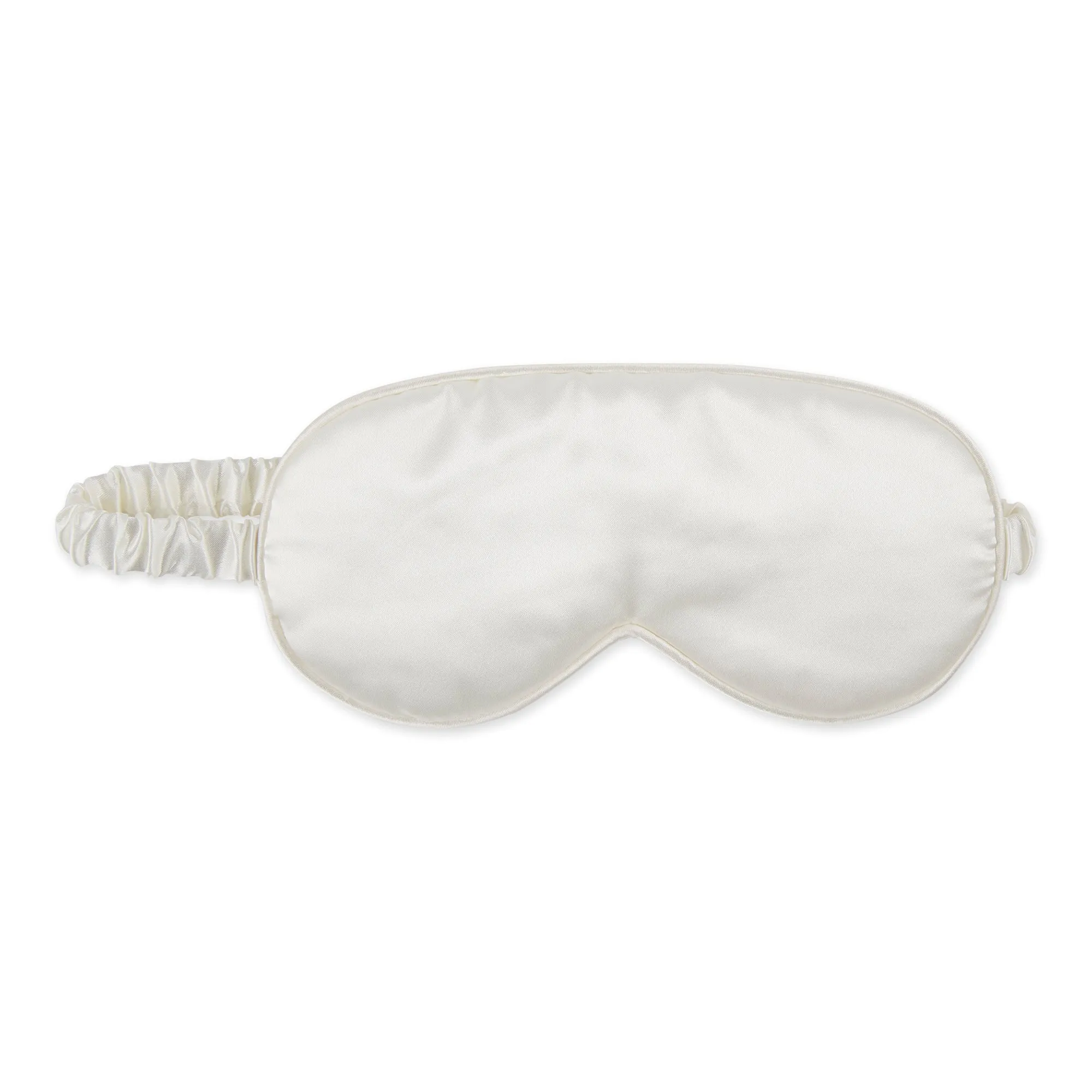 Silk-Like Satin Sleep Set - Cream