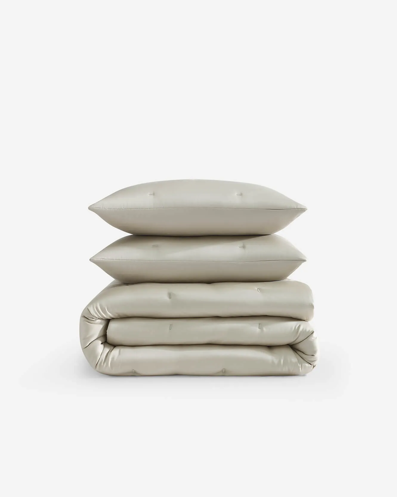 Silky Lyocell Stitch Comforter Bundle