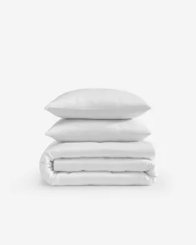 Silky Lyocell Stitch Comforter Bundle