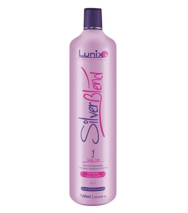 Silver Blend Single Step Blond Smoothing Tinting Sealing Treatment 1L - Lunix