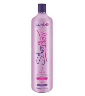 Silver Blend Single Step Blond Smoothing Tinting Sealing Treatment 1L - Lunix