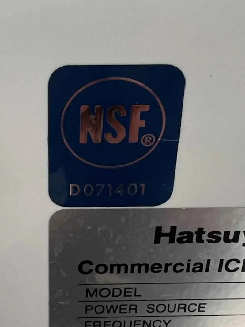 Slightly Used Hatsuyuki HC-8E Ice Shaver, 2024 model