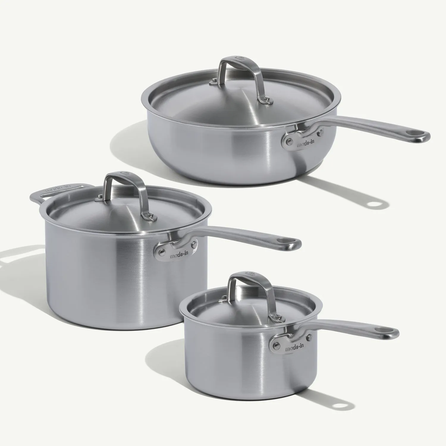 Stainless Saucepan Set