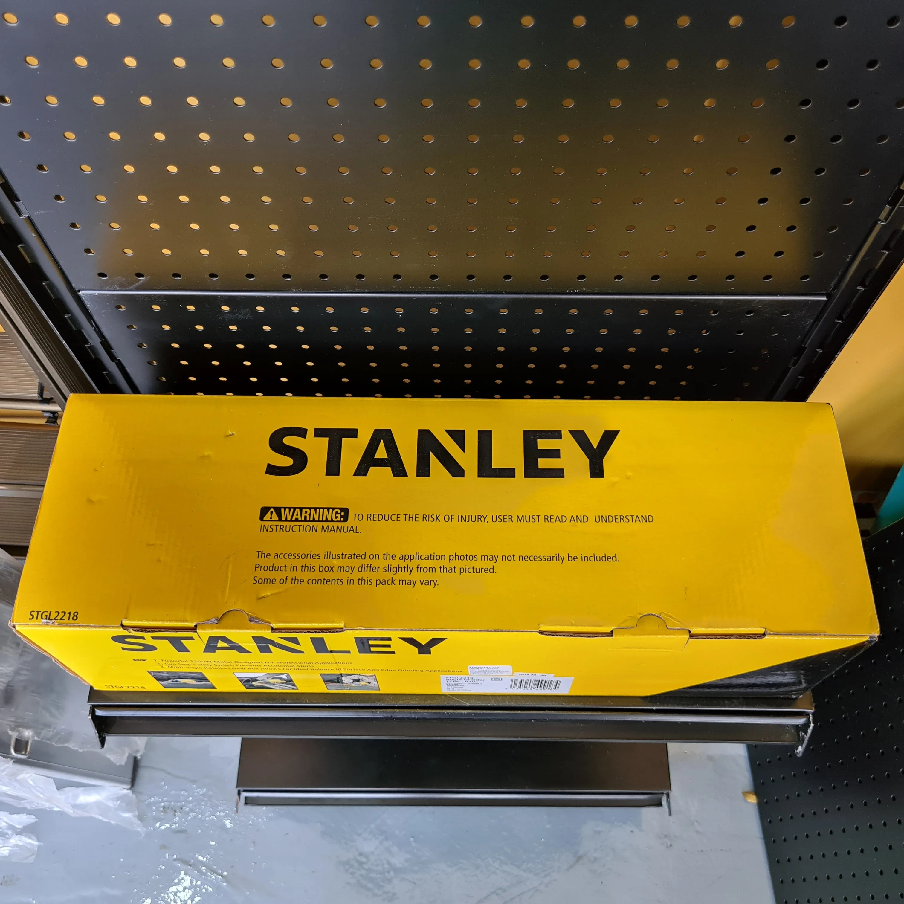 Stanley 7" 2200W 180mm Angle Grinder (Disc Grinding Machine) | Model : STGL2218-B1