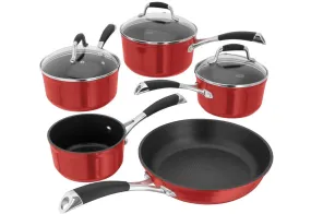 Stellar 3000 Saucepan Set Ruby 5-Piece