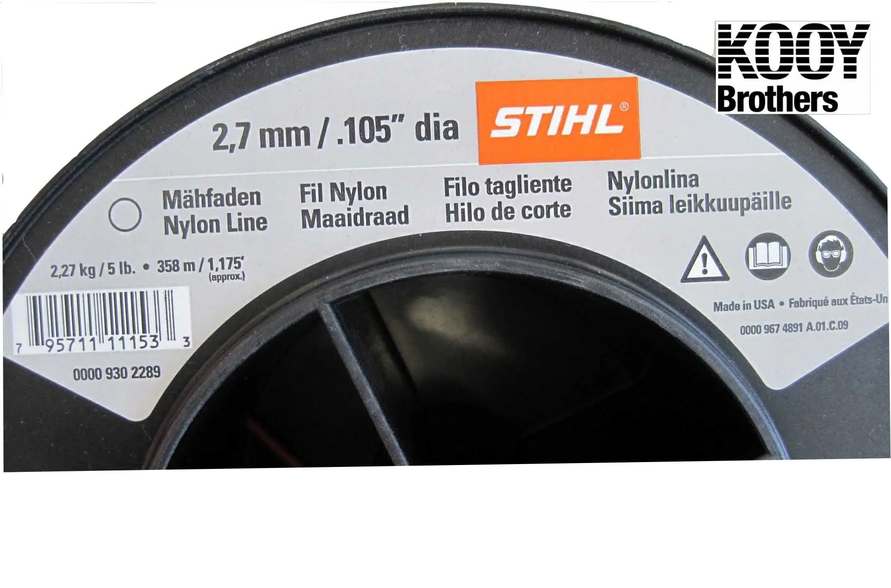 STIHL .105 Trimmer Line 5lb Roll