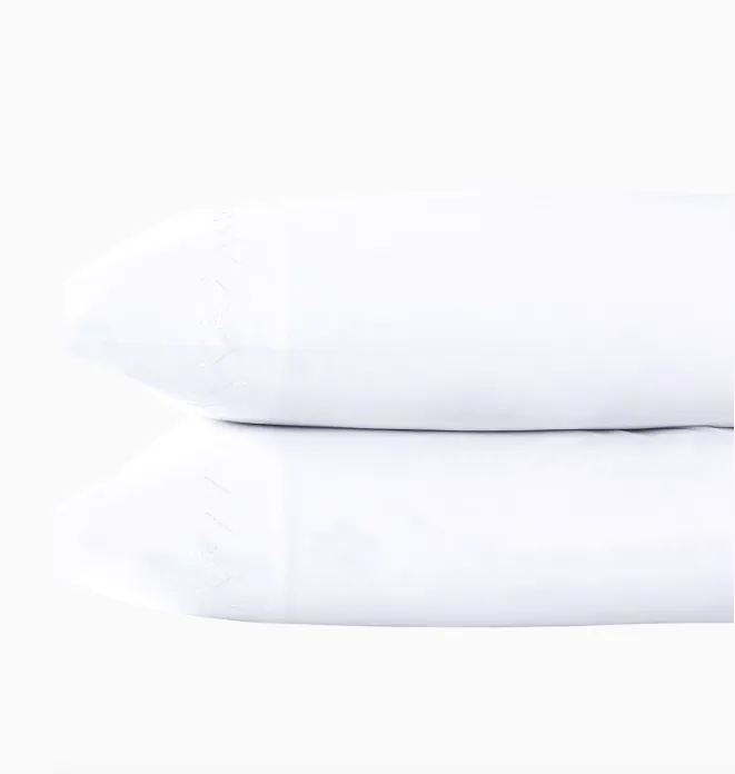 Stitched White Sheet Sets by John Robshaw