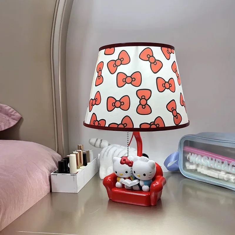 Sweet Kitty Princess Retro Desk Lamp KI684