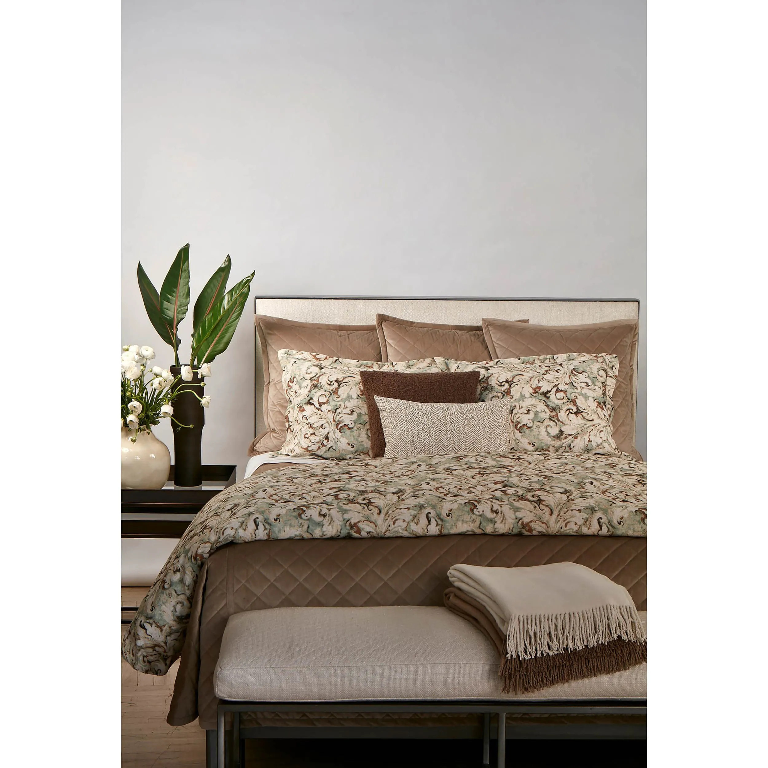 Taupe Coverlet Set, Taupe