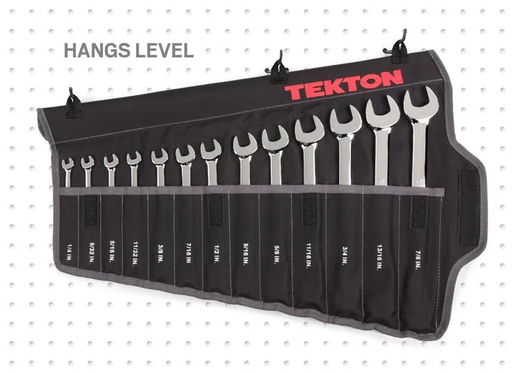 Tekton WRN-03291 13 Pc SAE Combination Wrench Set (1/4-7/8")