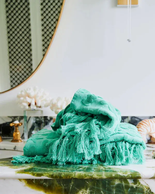 TERRY HAND TOWEL | Jade Rock Pool