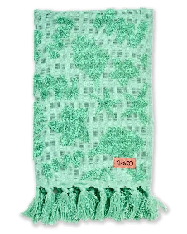 TERRY HAND TOWEL | Jade Rock Pool