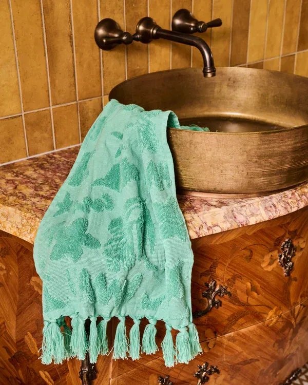 TERRY HAND TOWEL | Jade Rock Pool