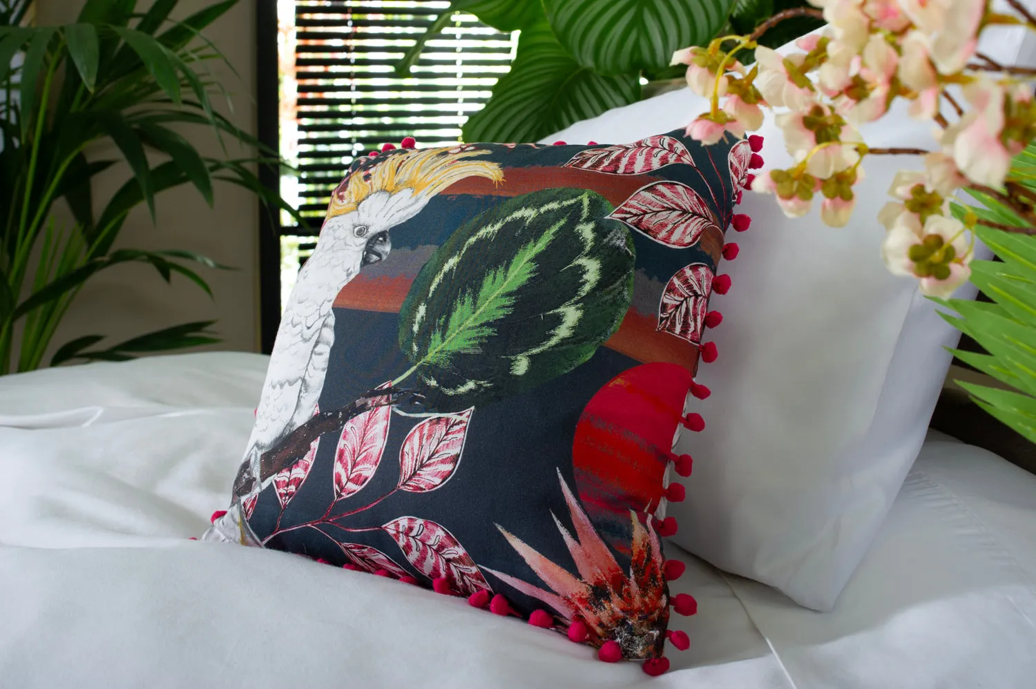 The Parrot and the Cockatoo Designer Duvet Cover Set