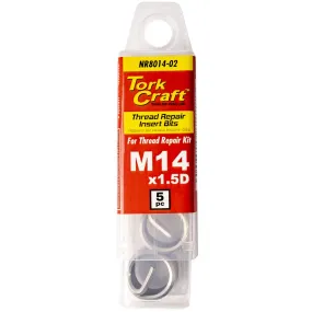 Tork Craft | Thread Repair Kit M14 X 1.5D Replacement Inserts 5Pc