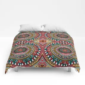 Tribal Kaleidoscope Bespoke Comforters