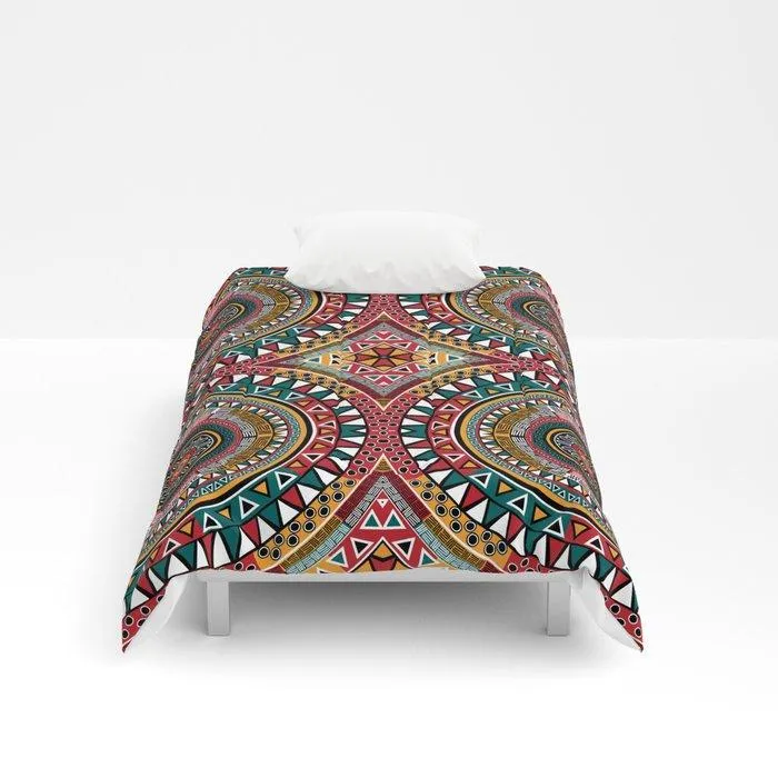 Tribal Kaleidoscope Bespoke Comforters