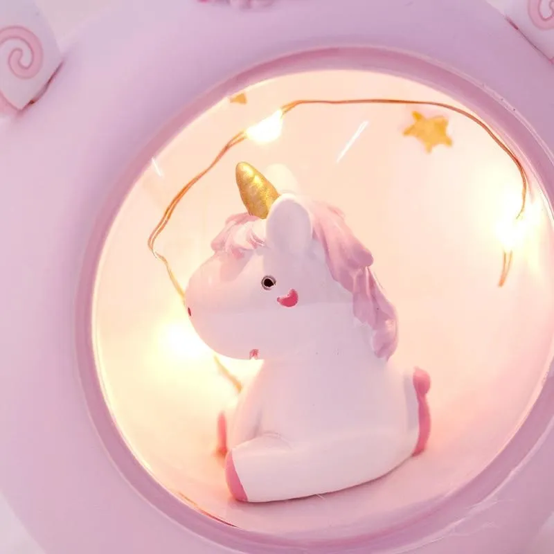 Unicorn Globe Night Light