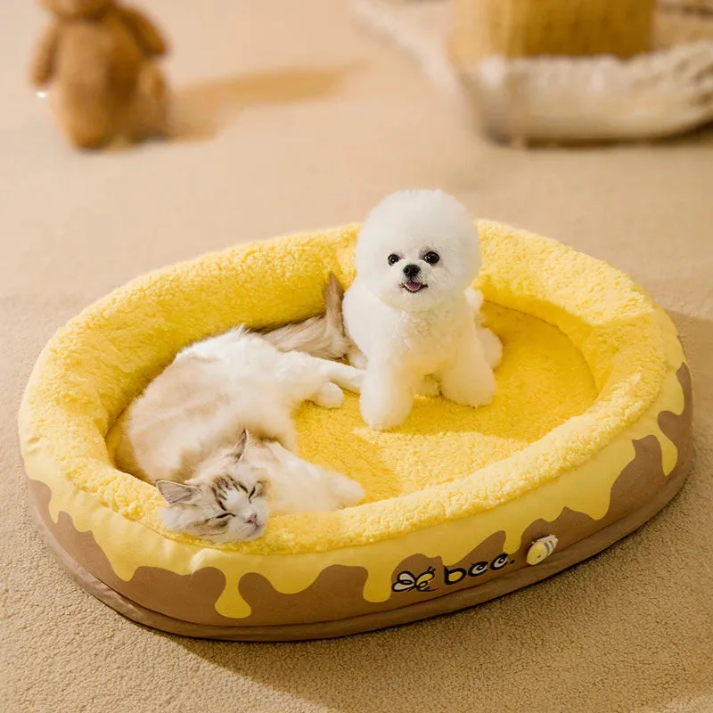 Universal Detachable Oval Sleeping Pet Pad