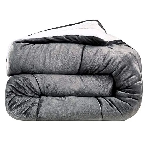 Utopia Bedding Comforter Sherpa Flannel