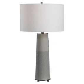 Uttermost Abdel Gray Glaze Table Lamp