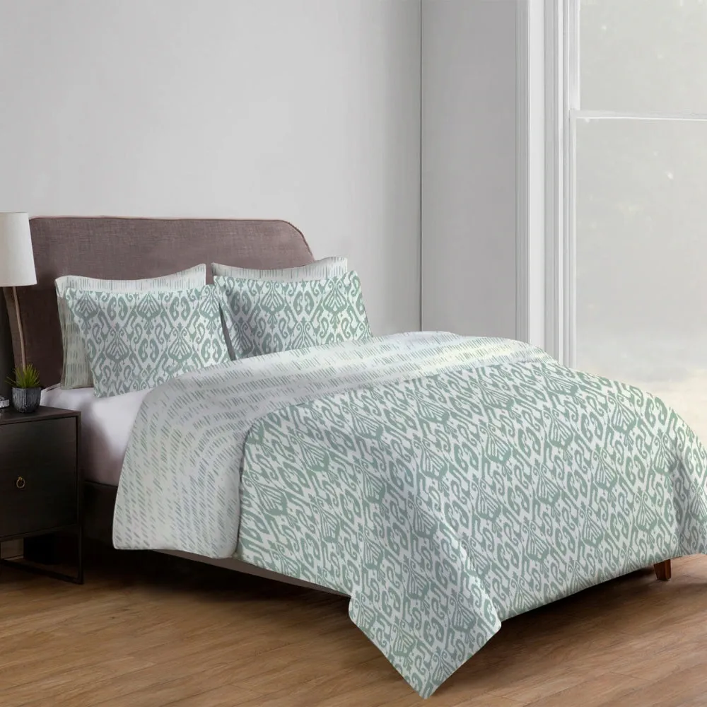 Varessa Sa Tinell 100% Cotton Printed King Comforter Set (5 Pcs)