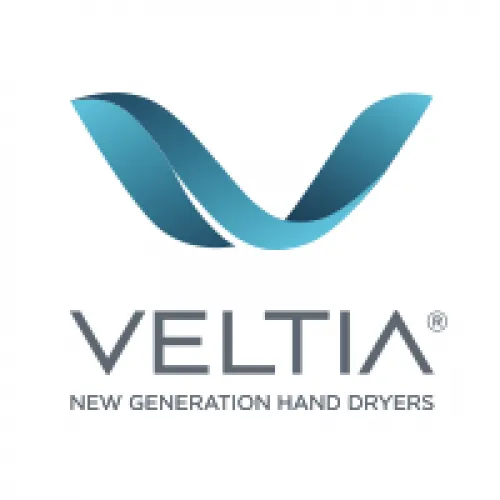 Velti® V7 Tri-Blade® Hand Dryer - Silver Aluminum with Microban® Antimicrobial