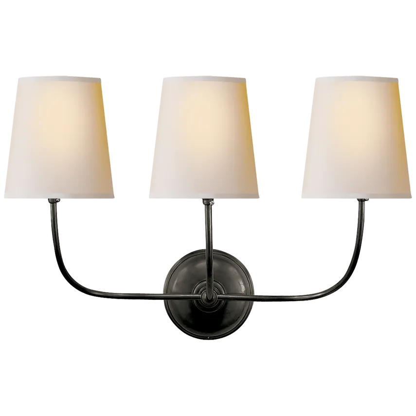 Vendome Triple Sconce