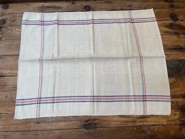 Vintage European Linen Tea Towel  #6516 Byron