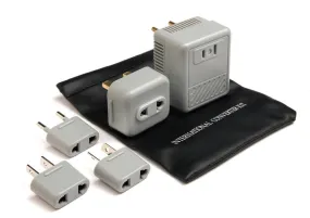 VM 6 - International Travel Converter / Adapter Kit for 220V/240V Countries