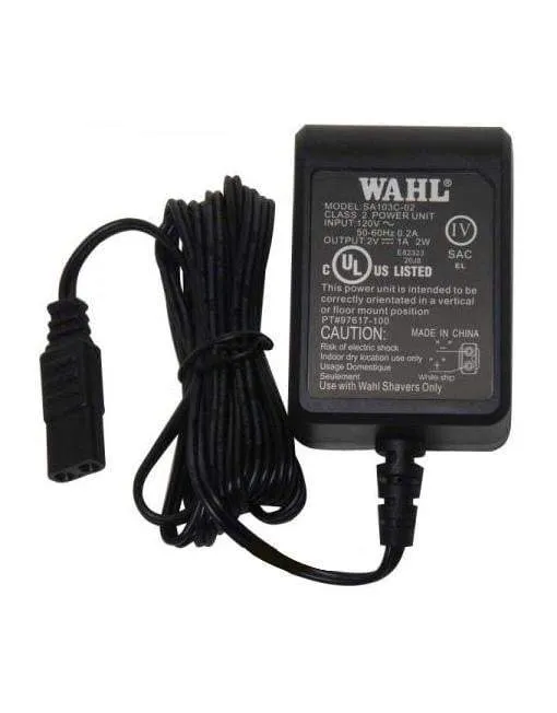 Wahl 5 Star burgundy Shaver Replacement power Charger #ZDM020100US