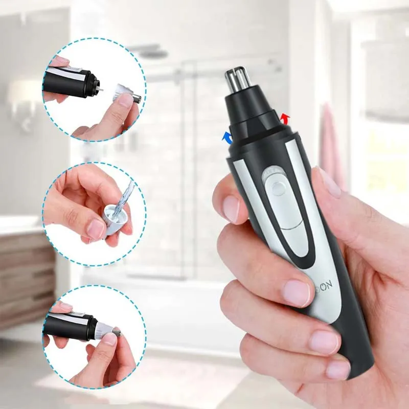 Waterproof Ear & Nose Hair Trimmer