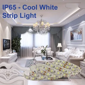 Waterproof IP65 High Power Cool White Colour Strip Light - Low Voltage