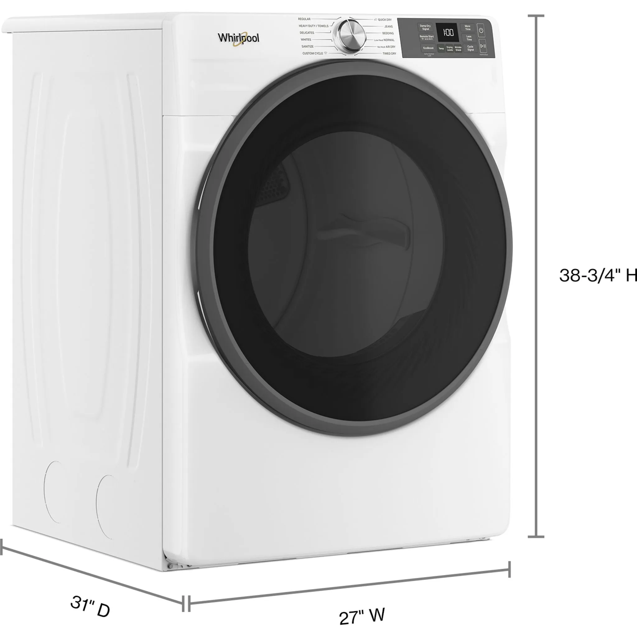 Whirlpool Dryer (YWED5720RW) - White