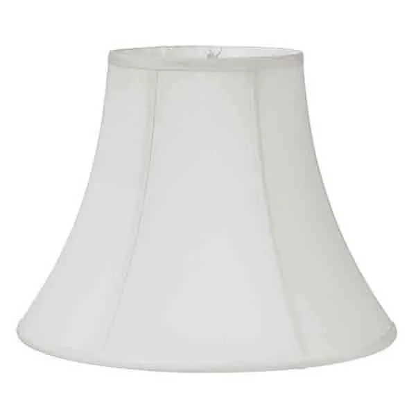 White Bell Lamp Shades, 8x16x11