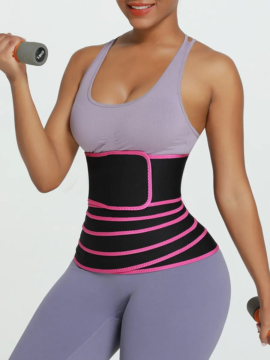 Wholesale Neoprene Tummy Control Fat Burning Fitting Waist Trimmer Wrap Shaper Belt