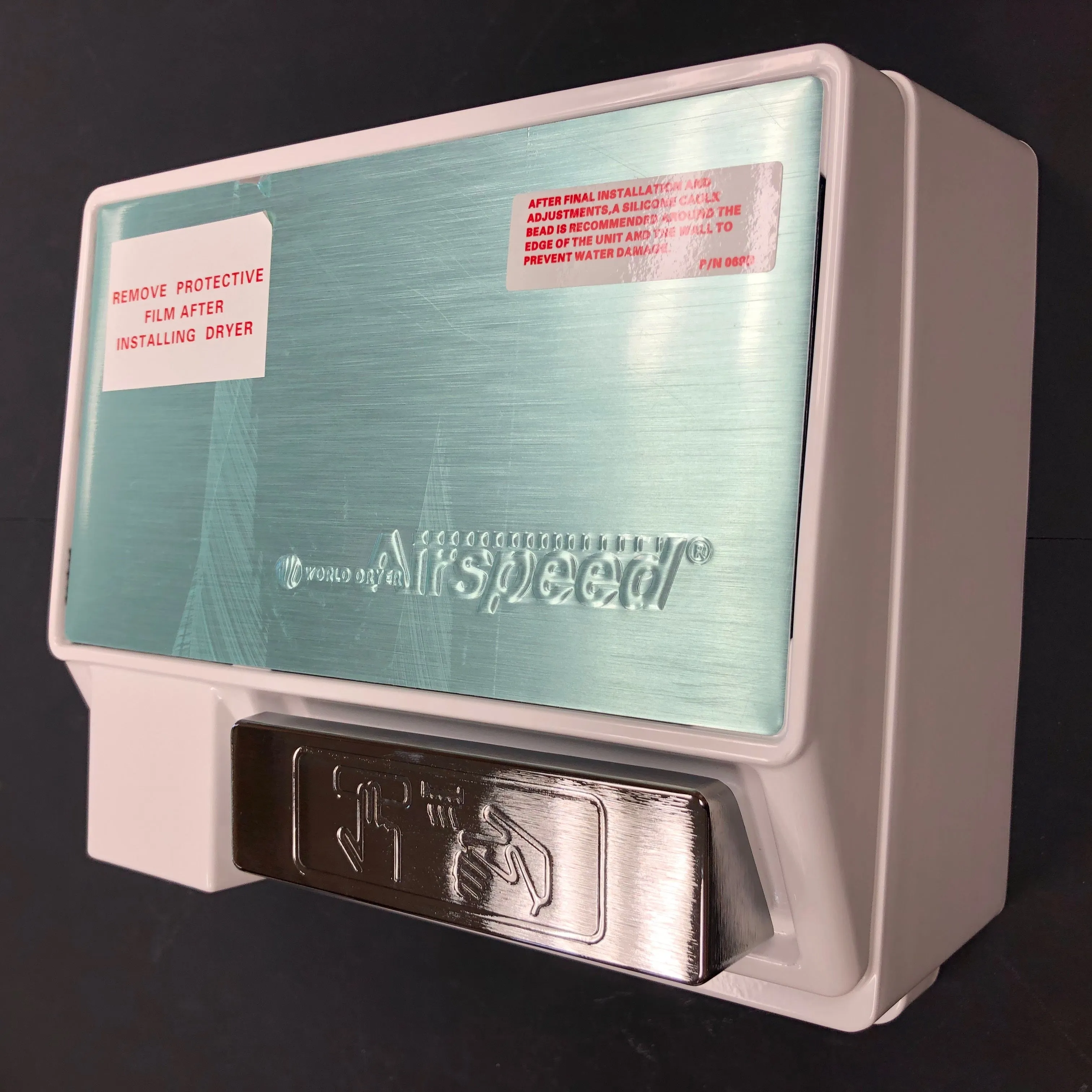 WORLD DRYER® WA246-002 (208V-240V) AirSpeed™ Hand Dryer **DISCONTINUED** No Longer Available - Please see AD90-M as Replacement